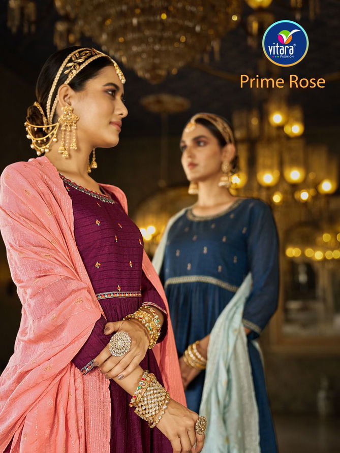 Vitara Prime Rose Festive Wear Wholesale Readymade Suit